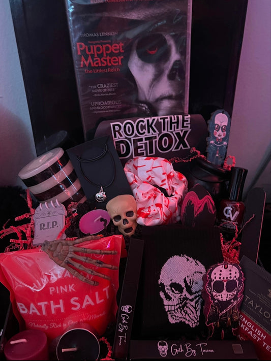 Goth Self care Halloween Box